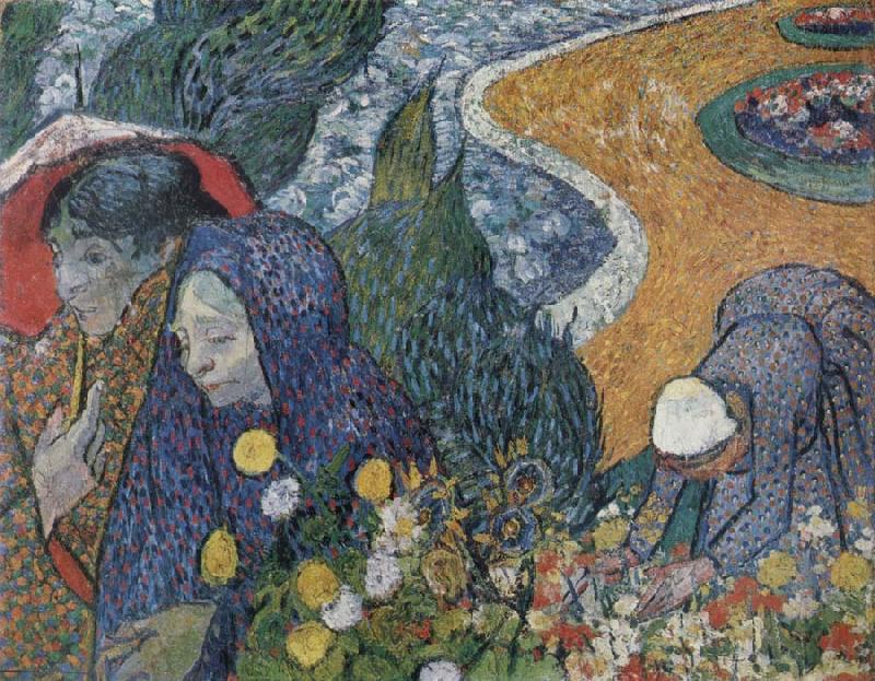 Ladies of Arles, Vincent Van Gogh